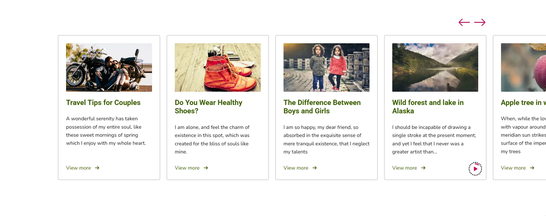 Query Loop – Posts Carousel: new posts, popular posts, related posts